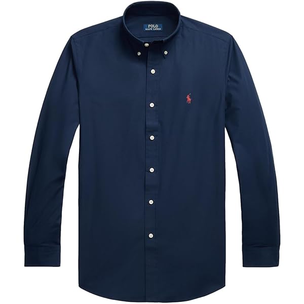 POLO RALPH LAUREN Men's Long Sleeve Sport Shirt, Newport